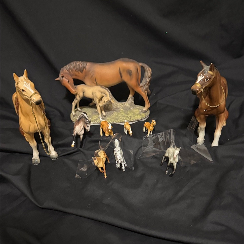 Vintage Horse Figurine Collection